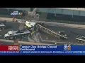 Overturned Tractor-Trailer Snarls Traffic