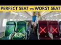 How to Pick the BEST Plane Seat Avoid These Common Traps