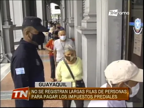 No se registran largas filas de personas para pagar los impuestos prediales