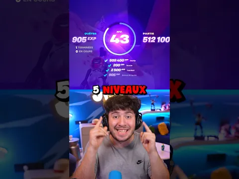 J'ai Gagné TELLEMENT d'XP !