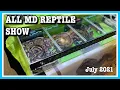 ALL MARYLAND REPTILE SHOW July 2021 Reptile Expo Geckos Lizards Snakes