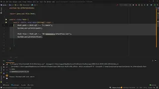 JavaFileIO The Path Interface