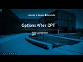 Post-Completion OPT Options after OPT