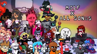 Download Friday Night Funkin' | Milf X All songs! {Sketchy, Matt 2.0...} (Part 4) MP3