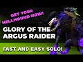 Glory of the Argus Raider Solo Fast and Easy WoW Achievement Guide