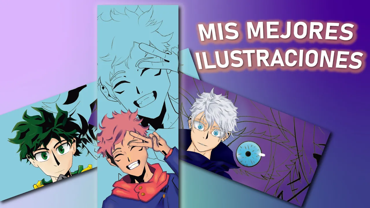 Mis mejores ilustraciones en un solo video ✨ | Recopilatorio de shorts