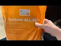 Mix only part of the bag Schluter All-SET