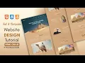 Parallax Website Design with HTML CSS JavaScript Travel Full Tutorial Free Code