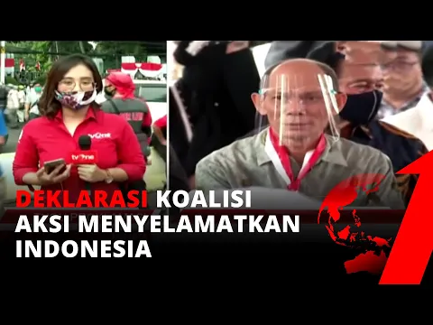 Sejumlah Tokoh Hadiri Deklarasi Koalisi Aksi Menyelamatkan Indonesia (KAMI) | tvOne