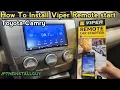 how to install a viper remote start on a toyota camry Viper DS4
