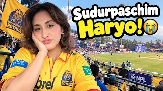 NPL Has Finally Started 🇳🇵🏏| We Went So Excited But Came Back Sad 😭 #alizehjamali #vlog #viral