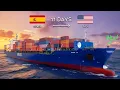 Download Lagu Crossing the ATLANTIC OCEAN on a Containership!