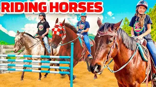 Ride in Style! How to Ride a Horse Easy! #horse #equestrian