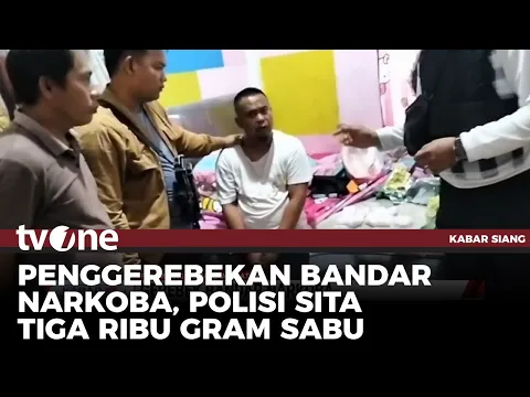 Video Amatir Penggerebekan Bandar Narkoba, Polisi Sita Sabu 3.000 Gram & Senjata Api