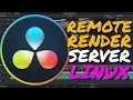 How to set up a REMOTE RENDER SERVER in DaVinci Resolve LINUX Remote Render Complete Tutorial