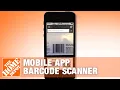 Barcode Scanner The Home Depot Mobile App