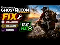 Fix Tom Clancy s Ghost Recon Wildlands Not Launching Not Loading Crashing on PC