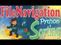 Python File Navigation Sorting - Organize Your Files Automatically
