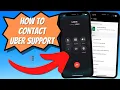 How To Contact Uber Support