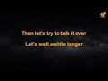 LET'S WAIT AWHILE - Janet Jackson (HQ KARAOKE VERSION)