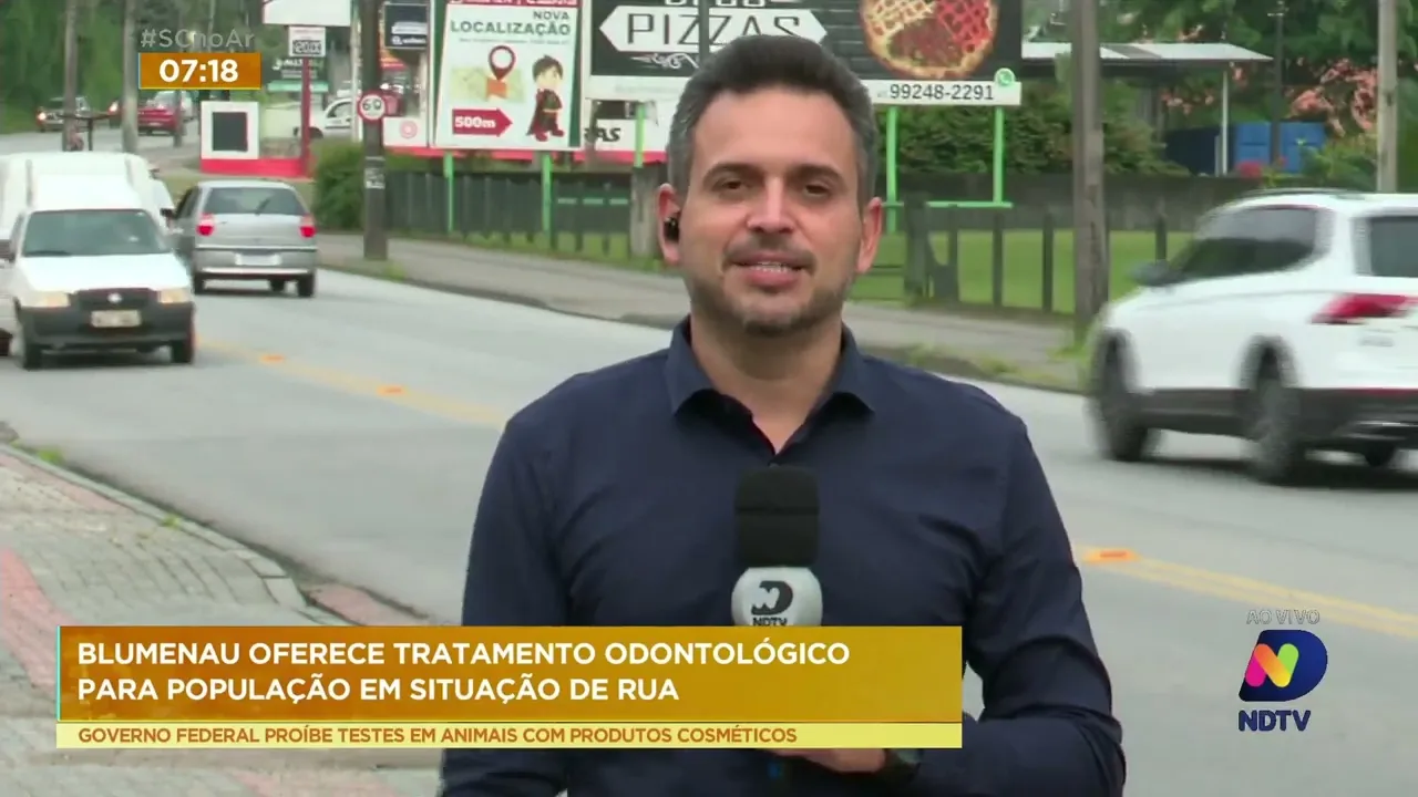 Blumenau oferece tratamento odontológico para população em situação de rua a partir desta 6ª feira