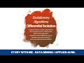 Data Mining - Applied AI Evolutionary computation Differential Evolution Components