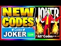 ALL NEW ADMIN CODES Superhero Simulator Roblox JOKER BOSS UPDATE 7