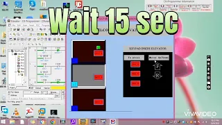 How to Simulate Elevator Design using omron plc CX programmer and CX designer