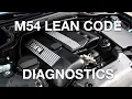 BMW P0171 P0174 2883 2882 Bank Lean Code diagnostics and vacuum leak fix