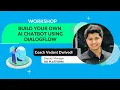 Build your Own AI Chatbot using Dialogflow Workshop