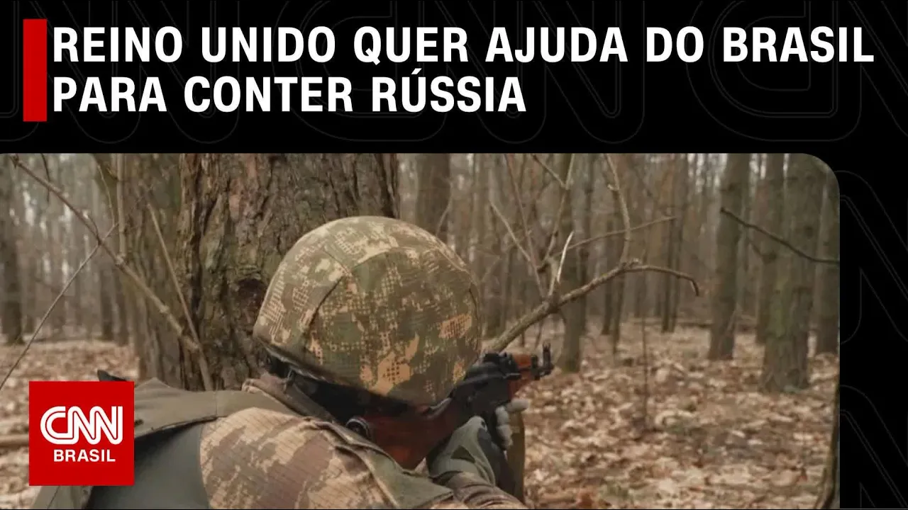 Reino Unido quer ajuda do Brasil para conter Rússia | CNN 360º