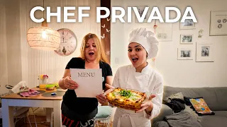 SIENDO LA CHEF PRIVADA DE MI MAMA POR 24 HS