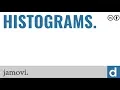 Histograms jamovi