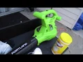Portland Blower from Habor Freights Review plus Food