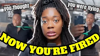 Airport Check-In Drama Caught on Camera Workers FIRED