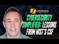 System Update Cybersecurity Simplified Lessons from NIST s CSF