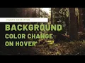 Jquery Background Color change on Hover Jquery Animation Tutorial