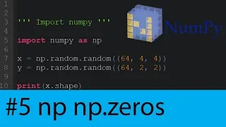 Tutorial Numpy - Reshape e Arange