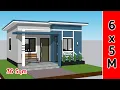 Lagu Rumah kecil yang satu ini dapat membuat anda nyaman di dalamnya | Desain Rumah mungil 6x5 Meter