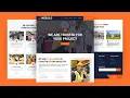 Responsive Construction Website Design Using HTML CSS JavaScript Bootstrap Multi-page Template