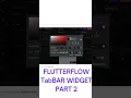 FLUTTERFLOW TABBAR WIDGET PART 2