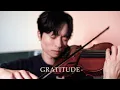 Gratitude - Brandon Lake - violin cover