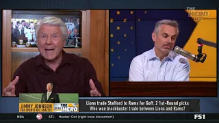 The Herd Live Hall-of-Famer Jimmy Johnson talks Stafford trade and Upcoming Super Bowl 2-1-21