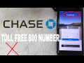 Chase Bank Toll Free Number How To Find In App