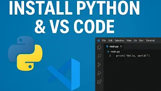 Installing Python VS Code Python Tutorials Ep 1