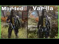 Modded Vanilla Compirson 3rd Person Animations MGS Inspired - Fallout 4 4K