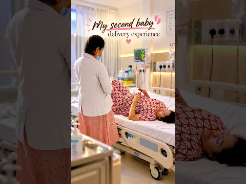 My second baby delivery experience🤰🩷😍