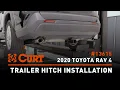 CURT Trailer Hitch Installation 2020 Toyota RAV4