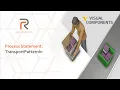 Visual Components Feature Transport Products with Pattern in Process Modeling