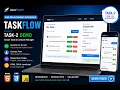 ApexPlanet Internship Task 2 TaskFlow HTML CSS JavaScript